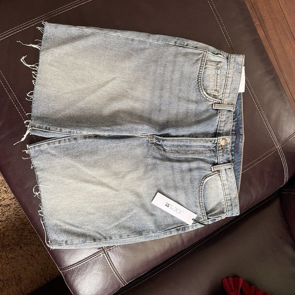 JOE’s women’s The Luna Cutoff Denim Bermuda Shorts DAWN, Size 31. - Picture 5 of 8